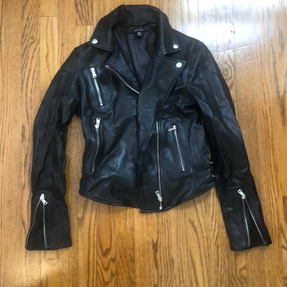 Moro leather jacket. Brand new